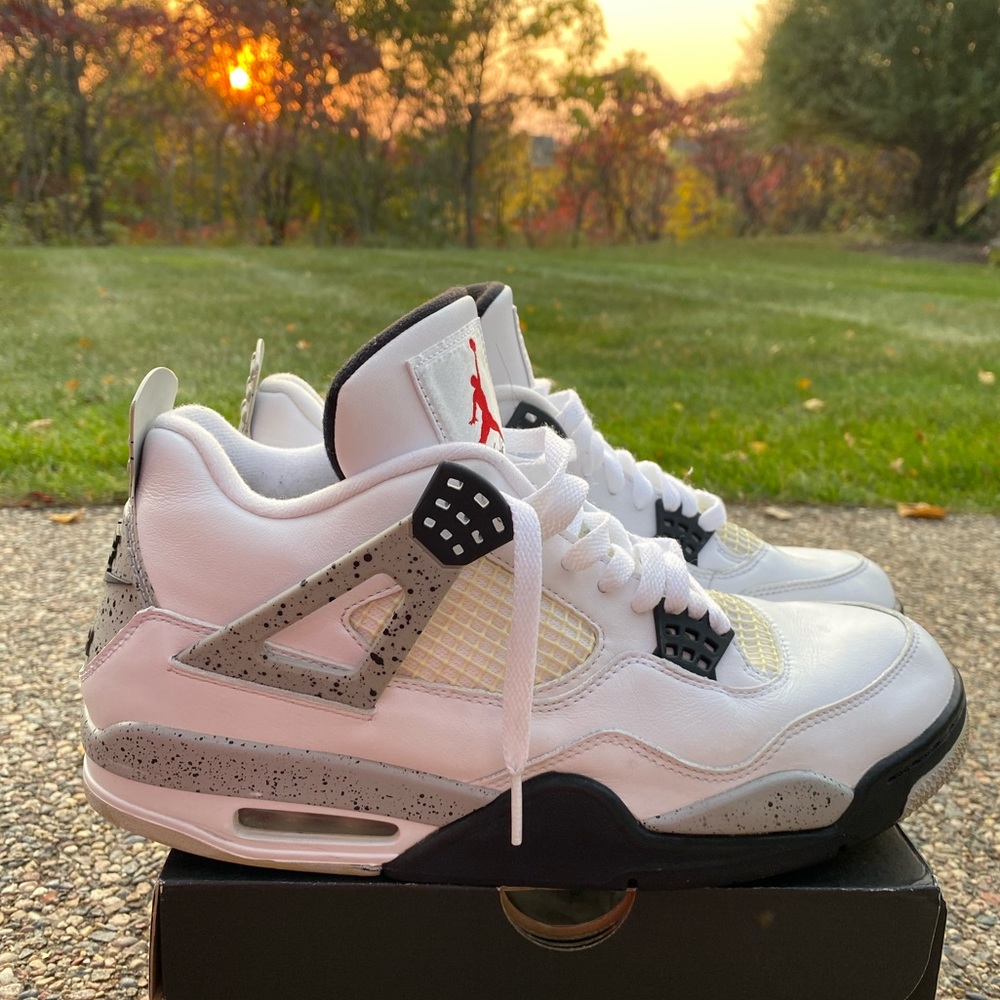 Jordan Retro 4 White Cement